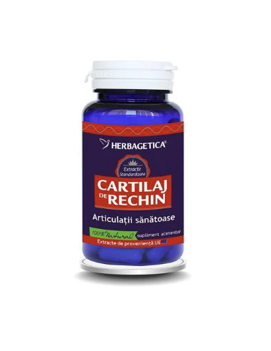 Cartilaj de rechin, 30 capsule, Herbagetica