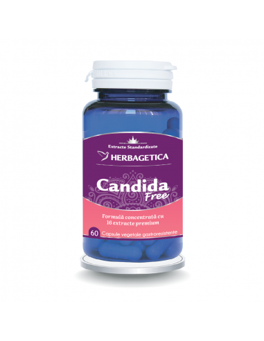 Candida free, 60 capsule, Herbagetica