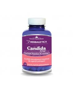 Candida free, 120 capsule, Herbagetica