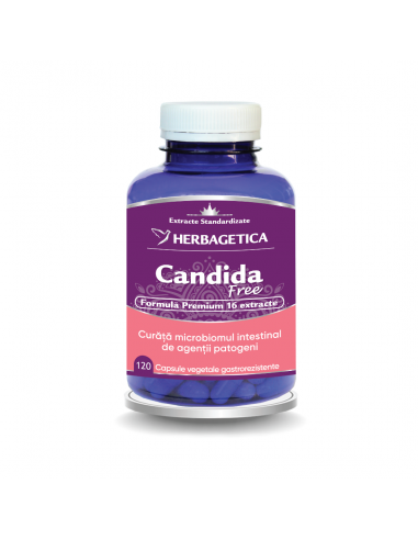 Candida free, 120 capsule, Herbagetica