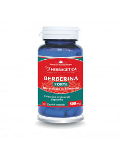 Berberina forte, 60 capsule, Herbagetica