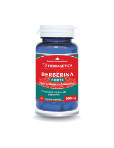 Berberina forte, 30 capsule, Herbagetica