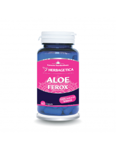 Aloe ferox, 60 capsule, Herbagetica
