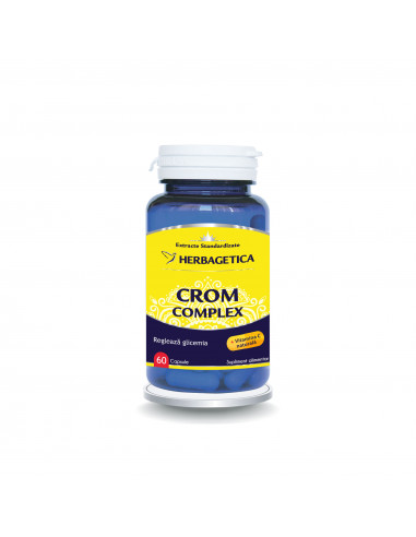 Crom complex, 60 capsule, Herbagetica