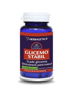 Glicemostabil, 30 capsule, Herbagetica