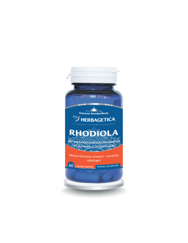 Rhodiola, 60 capsule, Herbagetica