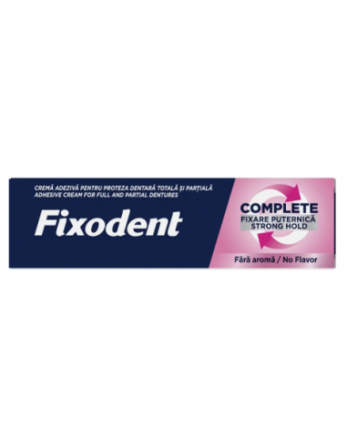 Fixodent Complete fără aromă, 47 g