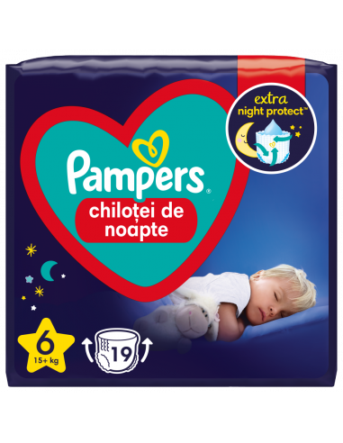 Pampers Night Pants Nr. 6, 19 buc