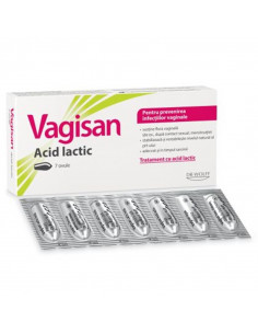 Vagisan acid lactic, 7ovule