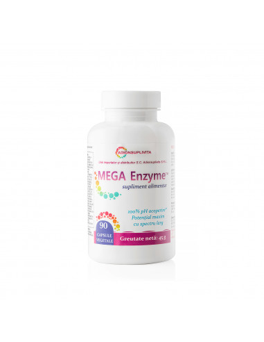 Mega enzyme x 90 cps. veg.