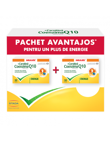 Coenzima q10 + carnitina pachet