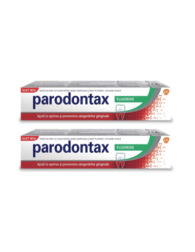 Parodontax pasta de dinti Fluoride Duo Pack, 2...