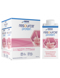 Nestle Resource 2.0 Protein Capsuni, 4 x 200 ml