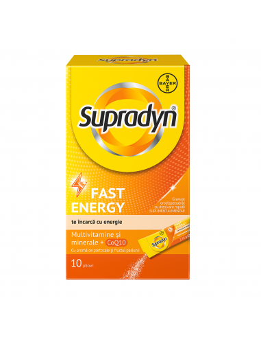 Supradyn Fast Energy, 10 plicuri