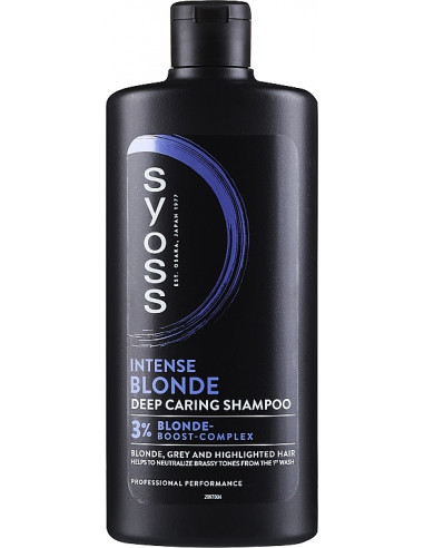 Syoss Sampon Intense Blonde, 440 ml, Henkel