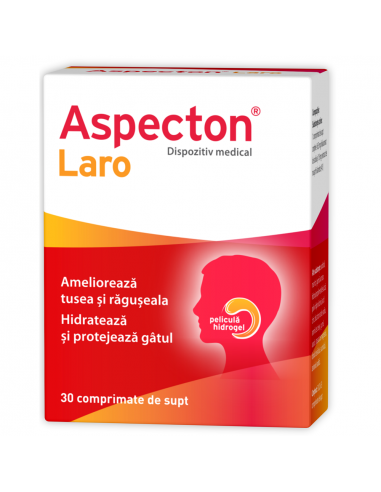 Aspecton Laro, 30 comprimate de supt, Natur...