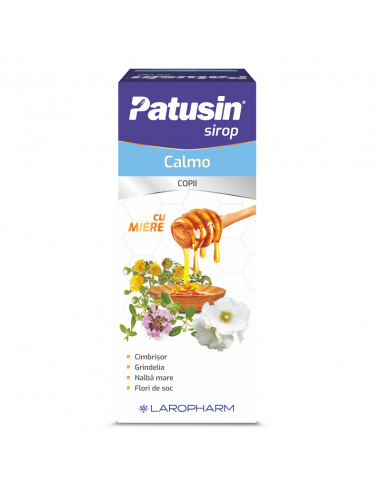 Patusin Calmo sirop pentru copii, 100 ml,...