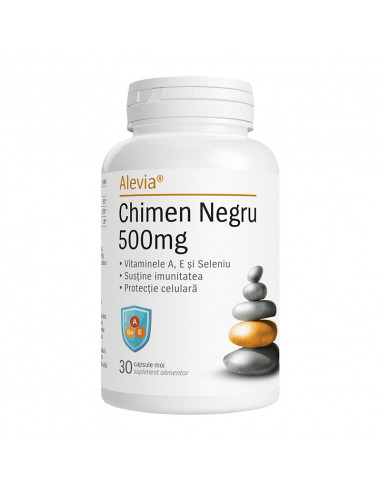 Chimen negru 500 mg, 30 comprimate, Alevia