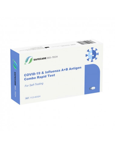 Test antigen rapid combo Influenza A/B +...