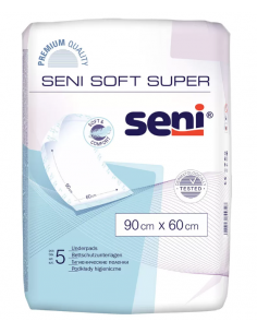Seni Aleze absorbante Soft Super 90x60 pachet x 5 buc