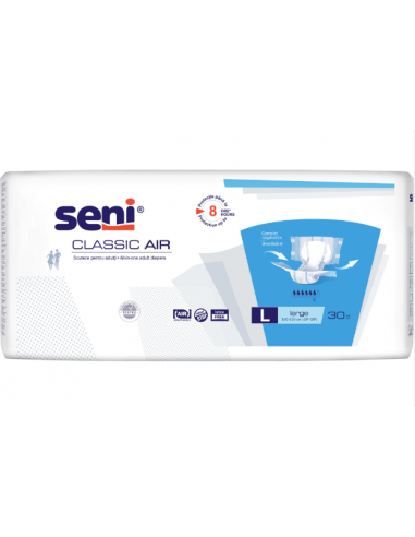 Seni Scutece adulti CLassic Air Large x 30 buc