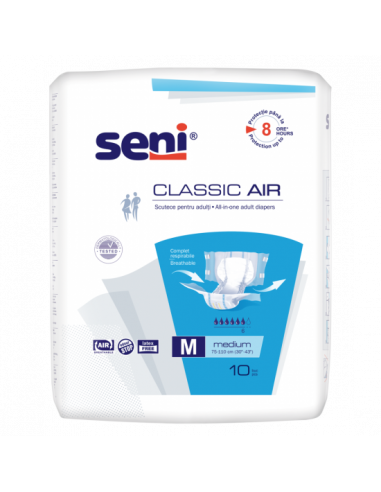 Seni Scutece adulti CLassic Air Medium x 10 buc