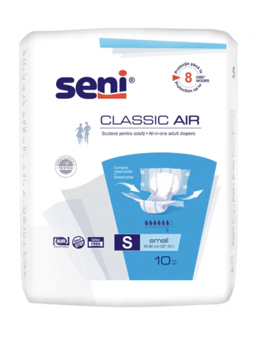 Seni Scutece adulti CLassic Air Small x 10 buc