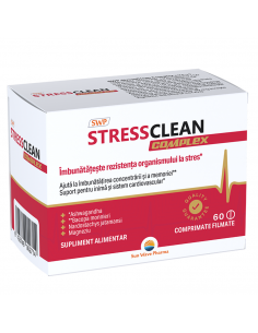 StressClean Complex, 30 comprimate, Sun Wave Pharma