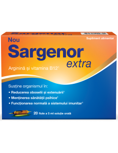 Sargenor extra B12, 20 fiole