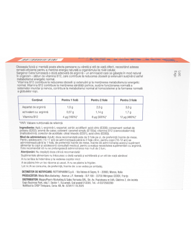 Sargenor extra B12, 20 fiole