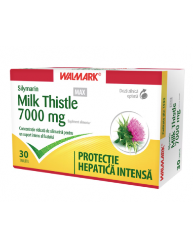 N.B. Silymarin milk thistle max, 30 comprimate