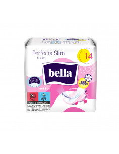 Bella absorbante Perfecta Slim Rose, 14 bucati