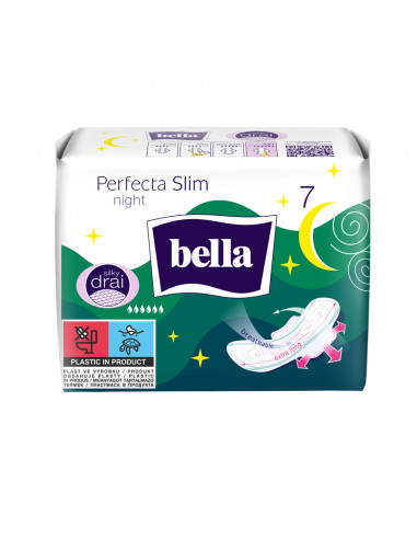 Bella absorbante Perfecta Slim Night Silky...