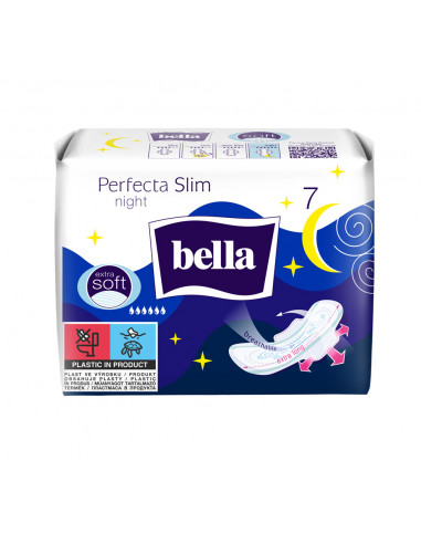 Bella Perfecta Slim Night ExtraSoft, 7 bucati