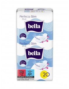 Bella absorbante Perfecta Slim Blue, 20 bucati