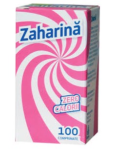 Zaharină (tablete) – 100 comprimate – BIOFARM