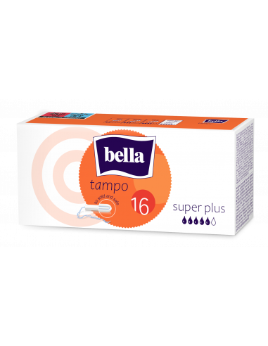 Bella tampoane interne Tampo Super Plus, 16 bucati