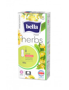 Bella absorbante zilnice Panty Herbs Tei, 18 bucati