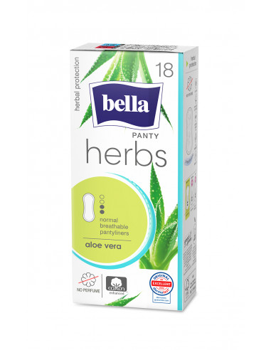 Bella absorbante zilnice Panty Herbs Aloe, 18...