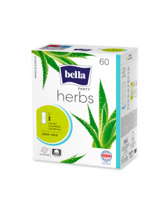 Bella absorbante zilnice Panty Herbs Aloe, 60 bucati