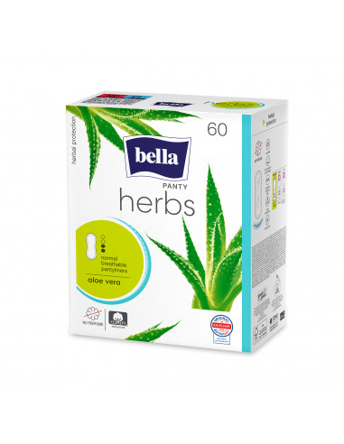 Bella absorbante zilnice Panty Herbs Aloe, 60...