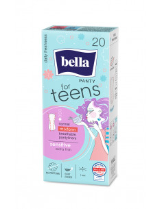 Bella absorbante zilnice Teens Panty Sensitive, 20 bucati