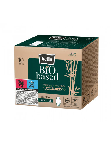 Bella Bio Based Normal absorbante igienice, 10...