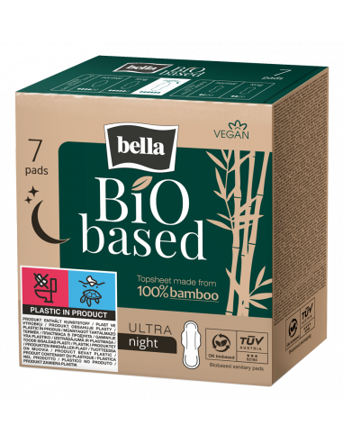 Bella Bio Based Night absorbante igienice, 7...