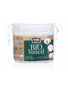 Bella betisoare igienice BIO din bumbac organic, 160 bucati