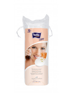 Bella dischete demachiante rotunde D-pantenol, 70 bucati