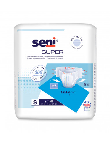 Seni Scutece adulti Super Small pachet, 10 bucati