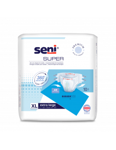 Seni Scutece adulti Super Extra Large pachet, 10 bucati