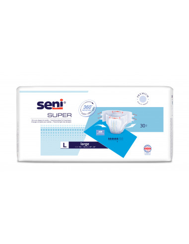 Seni Scutece adulti Super Large pachet, 30 bucati