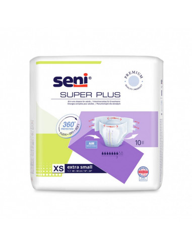 Seni scutece adulti Super Plus Extra Small, 10...